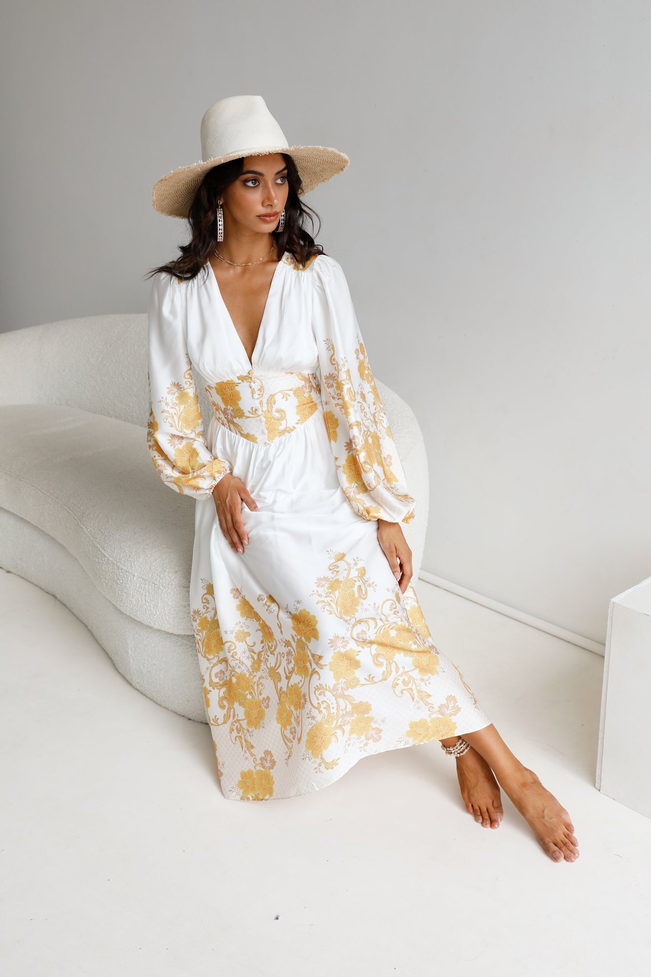 Leila Maxi Dress Floral-Seaa Fashion