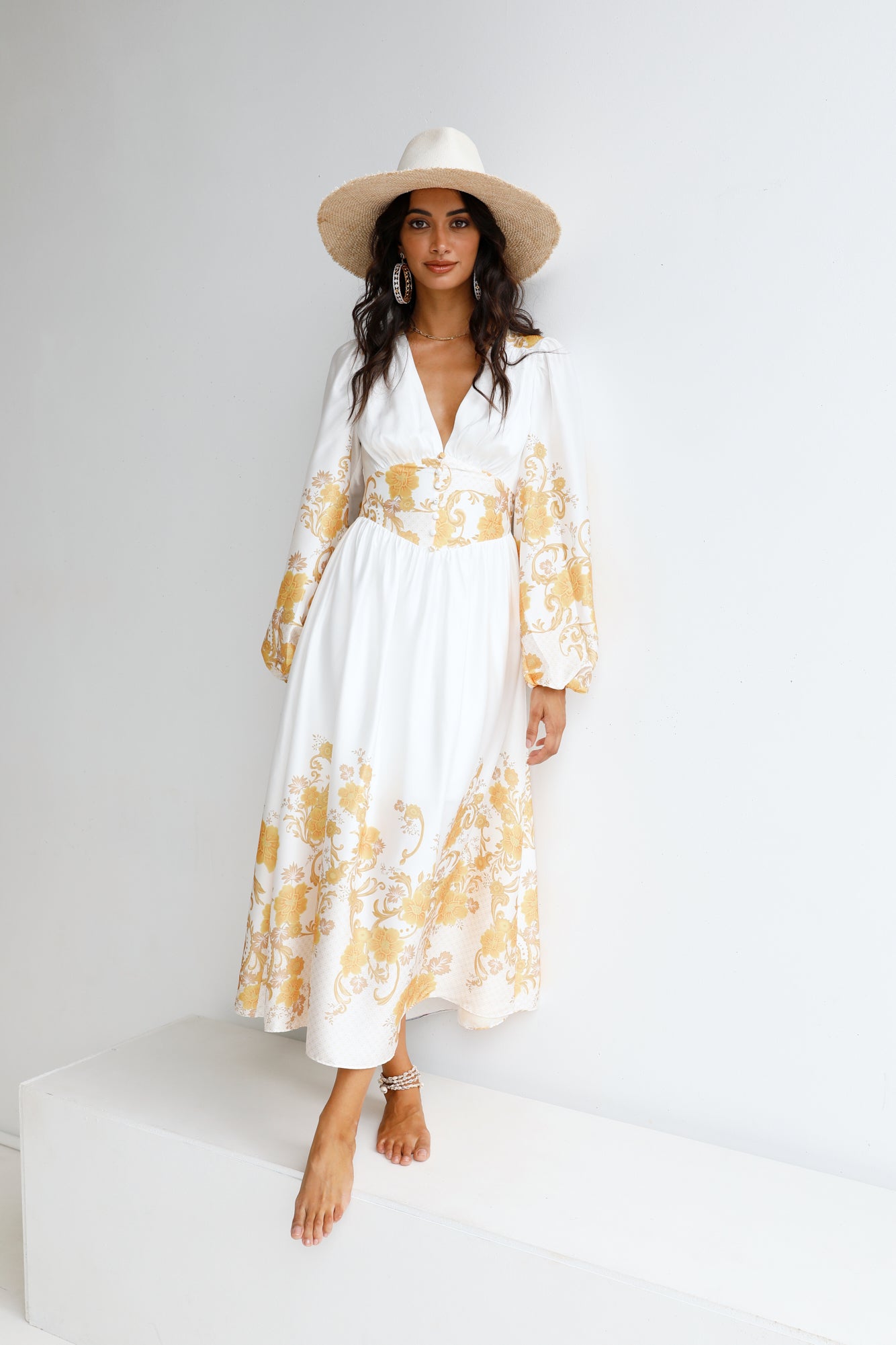 Leila Maxi Dress Floral-Seaa Fashion