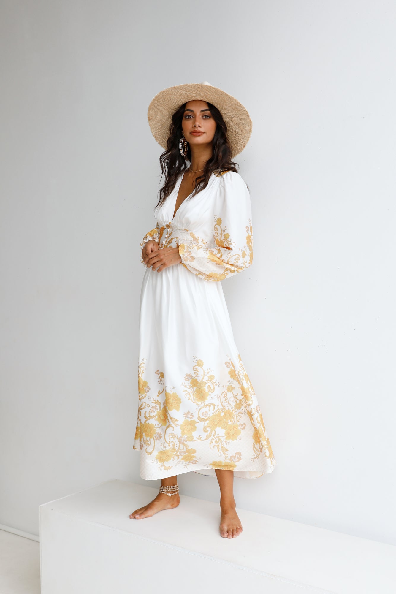 Leila Maxi Dress Floral-Seaa Fashion