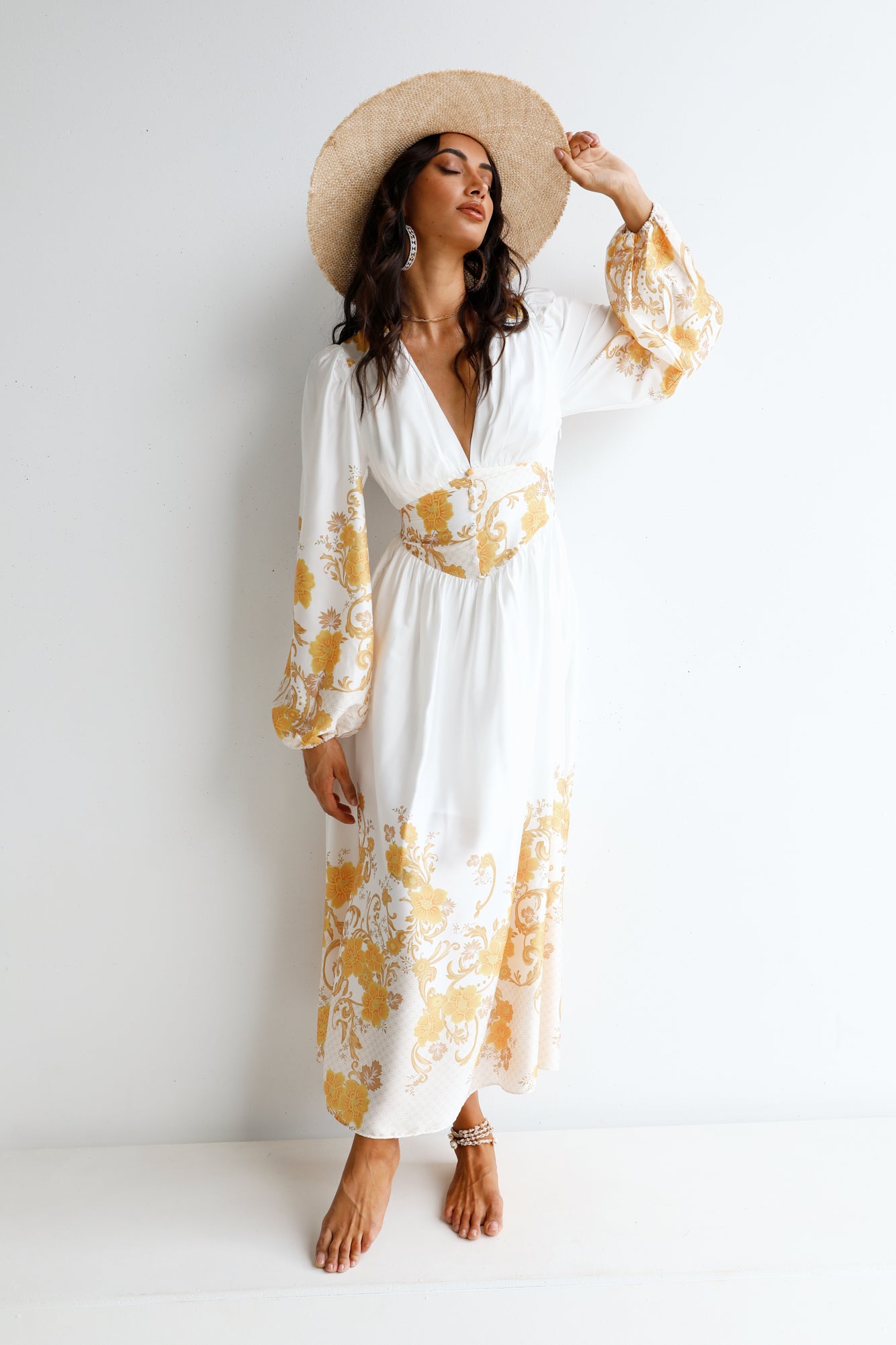 Leila Maxi Dress Floral-Seaa Fashion