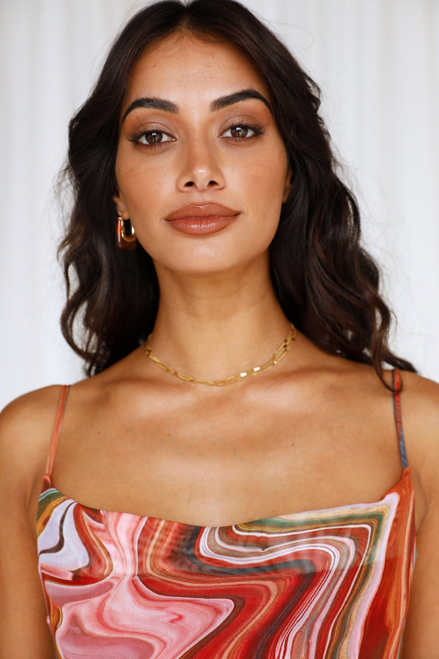 18k Gold Plated Limitless Skies Necklace Gold-Seaa Fashion