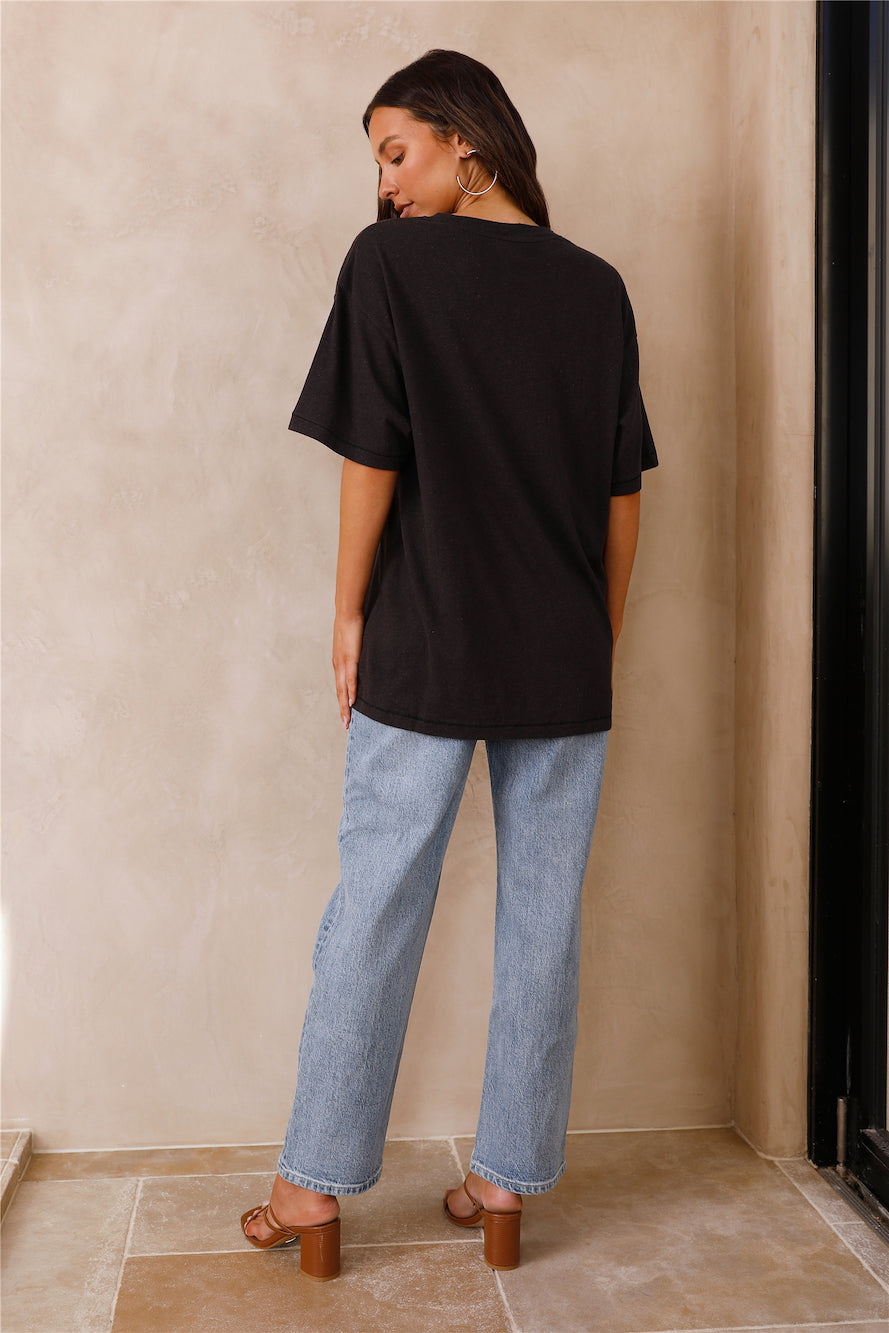 WRANGLER Slouch Tee Rainbow Tears-Seaa Fashion