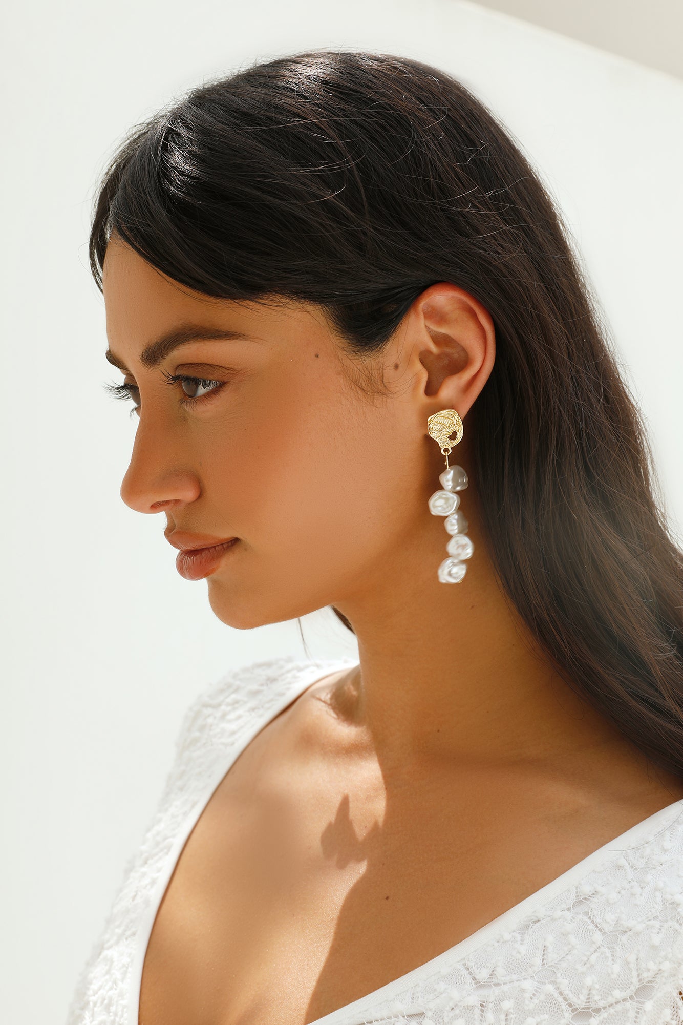 Ocean Luxe Earrings in Gold-Seaa Fashion