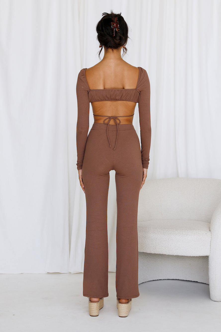 Pari Pants Brown-Seaa Fashion