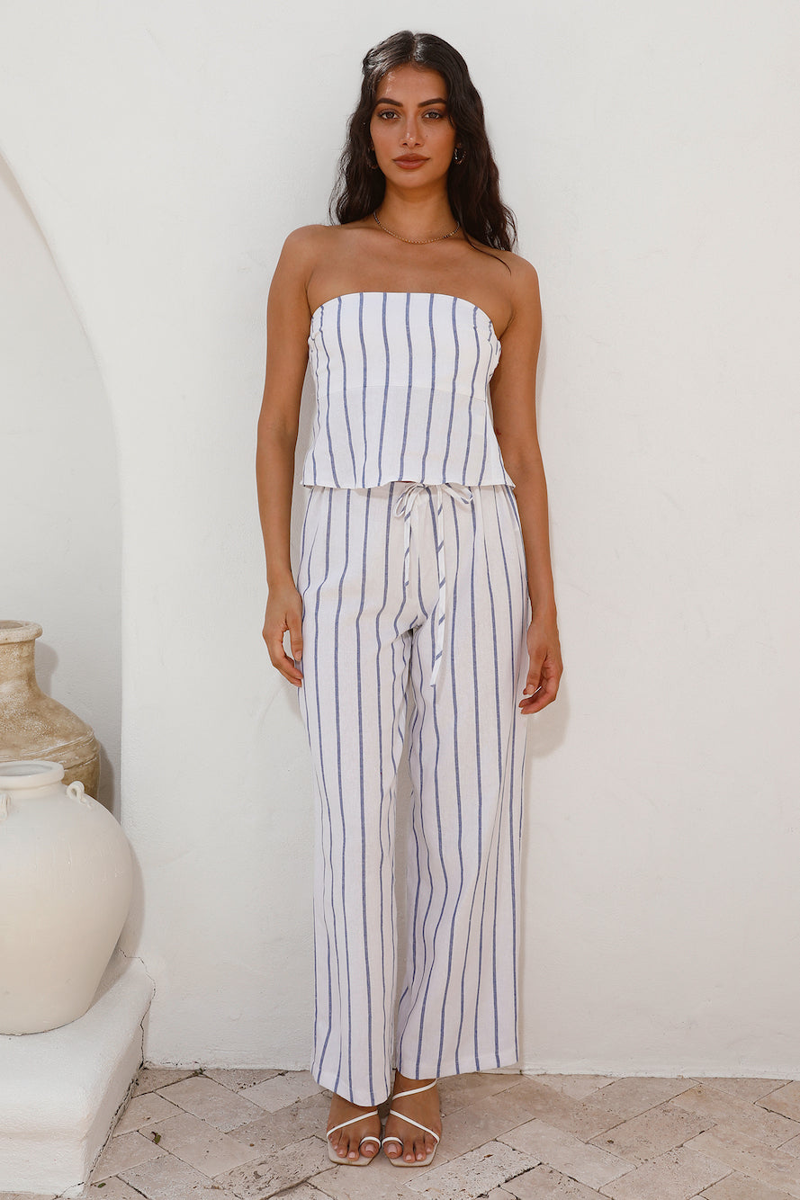 SNDYS Isla Top Blue Stripe-Seaa Fashion