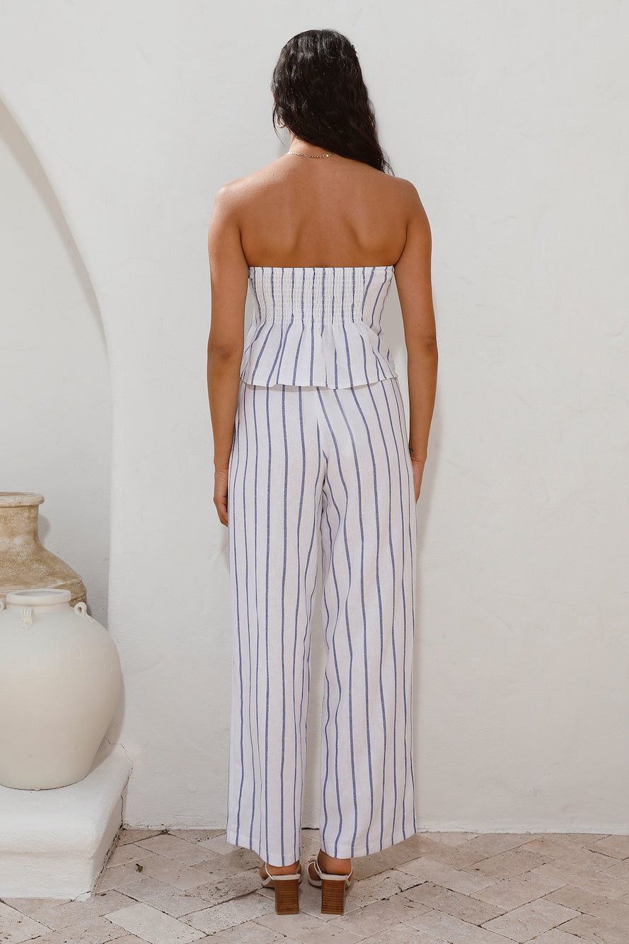 SNDYS Isla Top Blue Stripe-Seaa Fashion