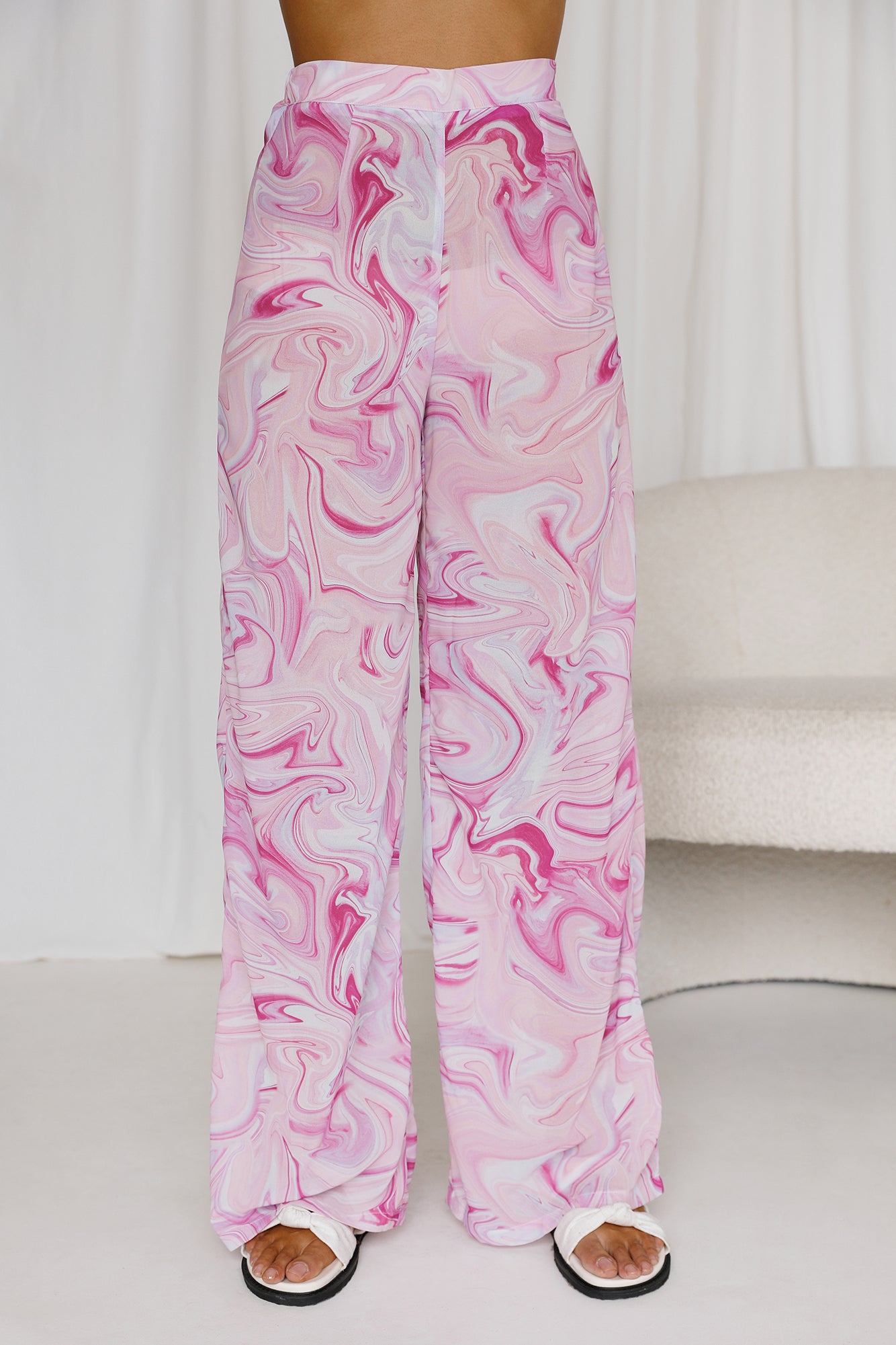 SHE IS US Etoile Palazzo Pants Pink-Seaa Fashion