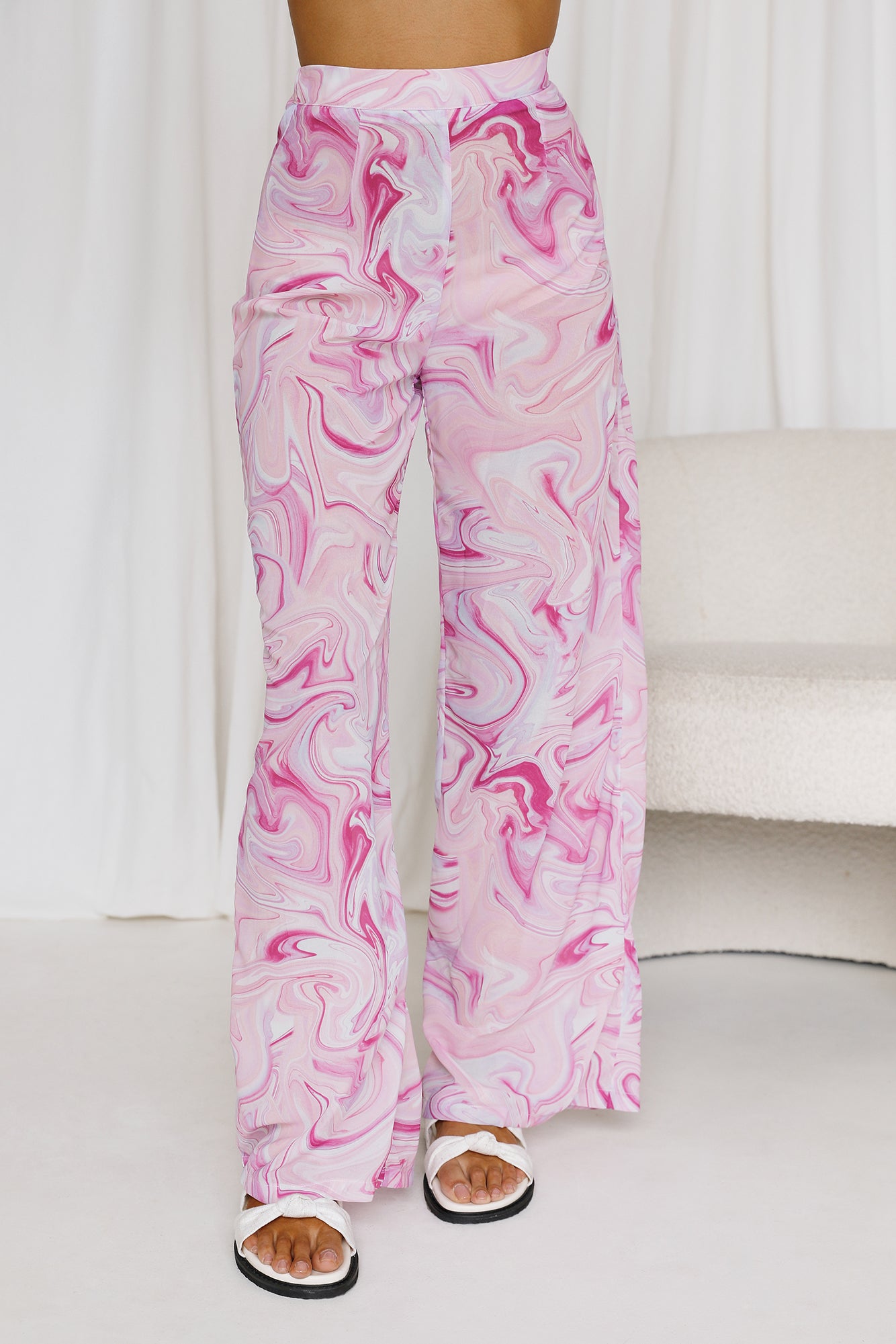 SHE IS US Etoile Palazzo Pants Pink-Seaa Fashion
