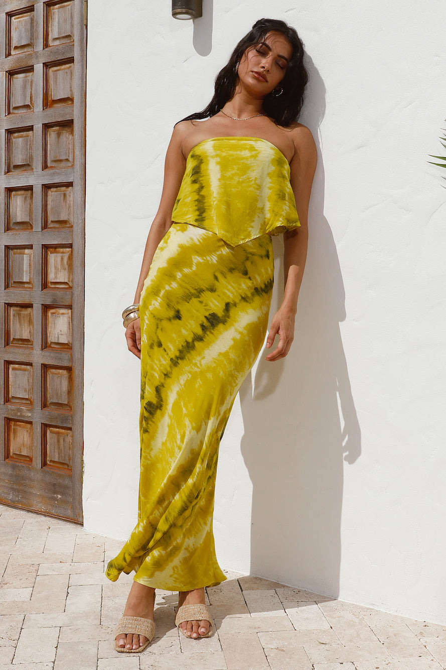 LE SALTY Ava Strapless Cami Golden-Seaa Fashion