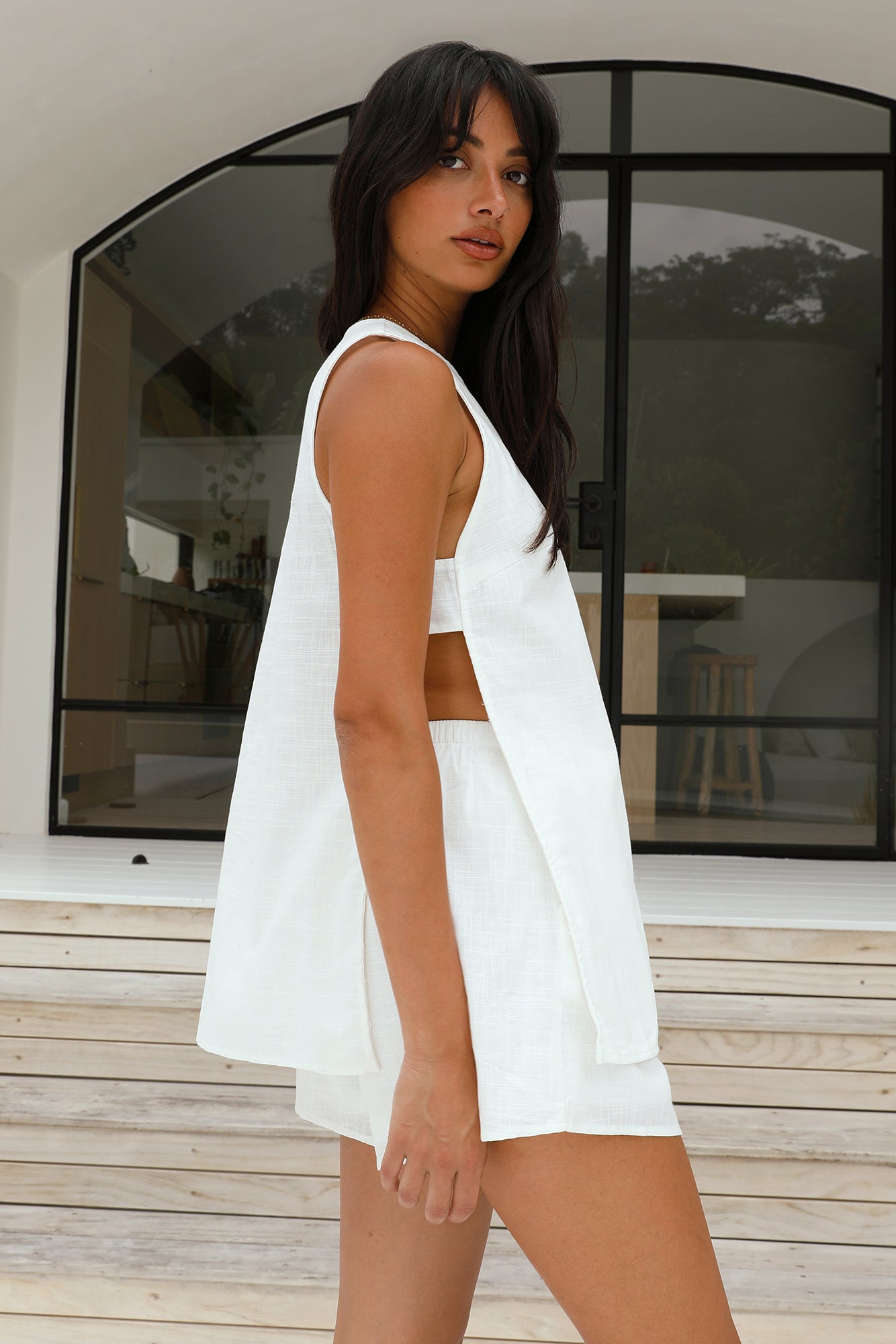 Passing By Set White-Seaa Fashion