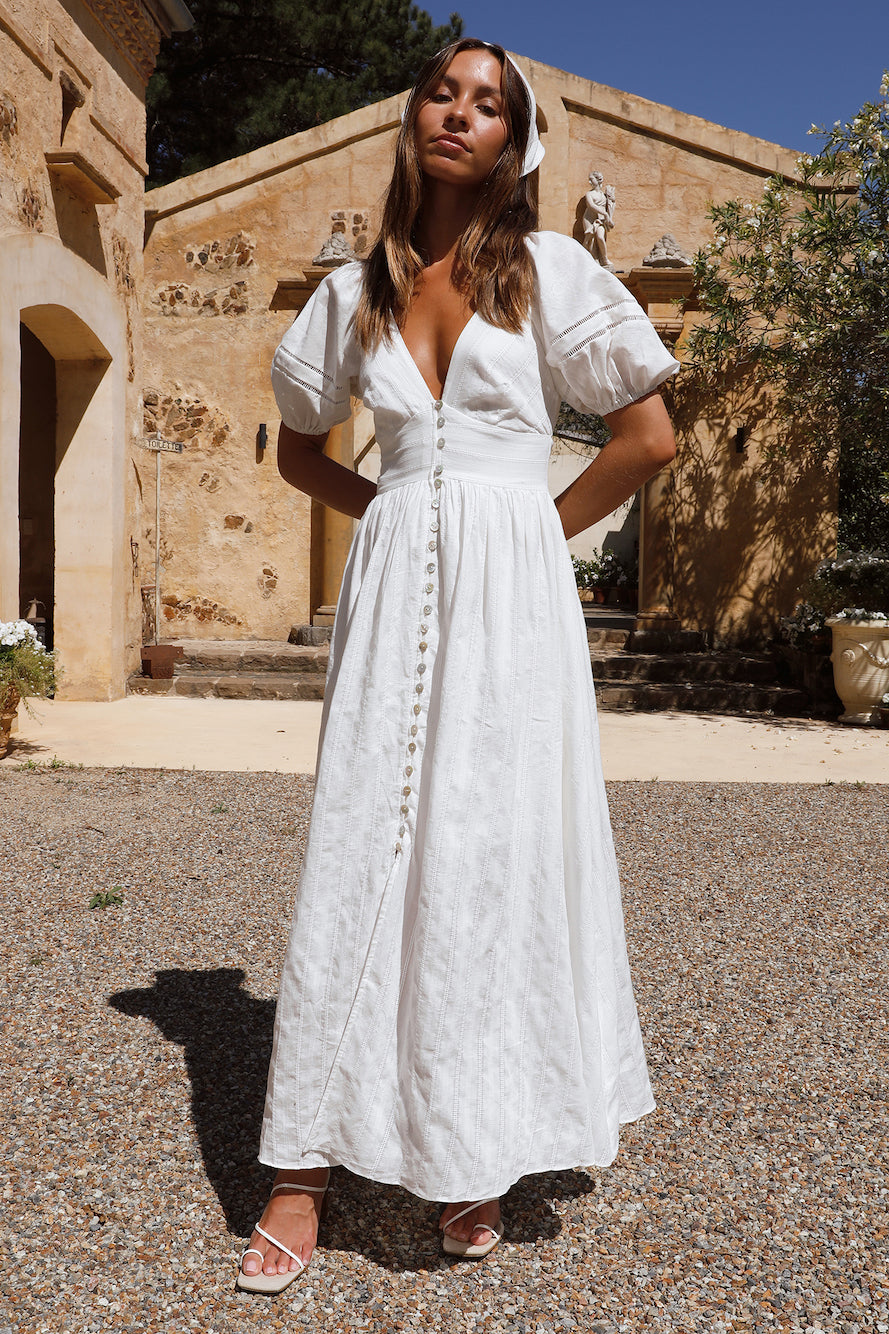 Sunny Attire Maxi Dress White-Seaa Fashion