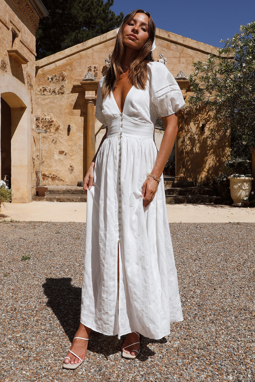 Sunny Attire Maxi Dress White-Seaa Fashion
