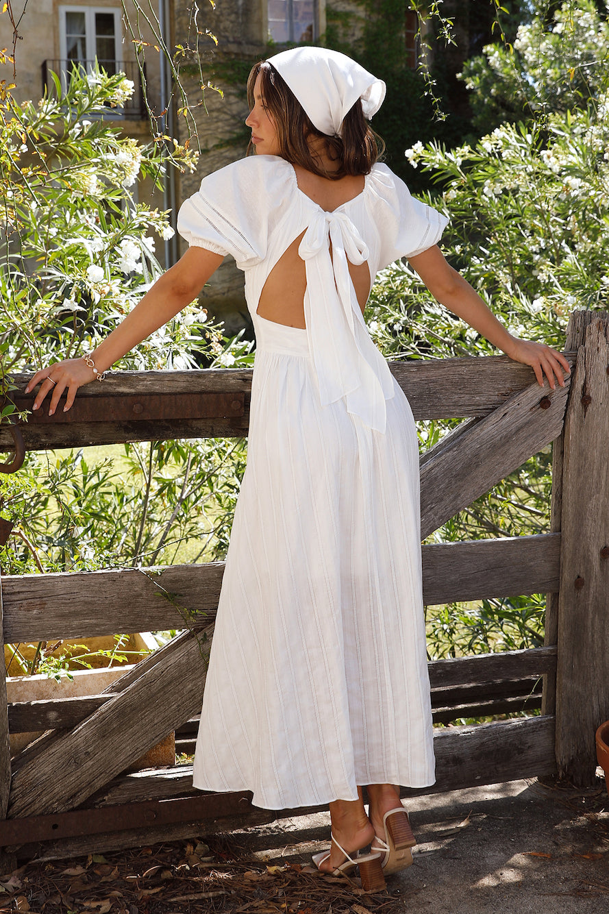 Sunny Attire Maxi Dress White-Seaa Fashion