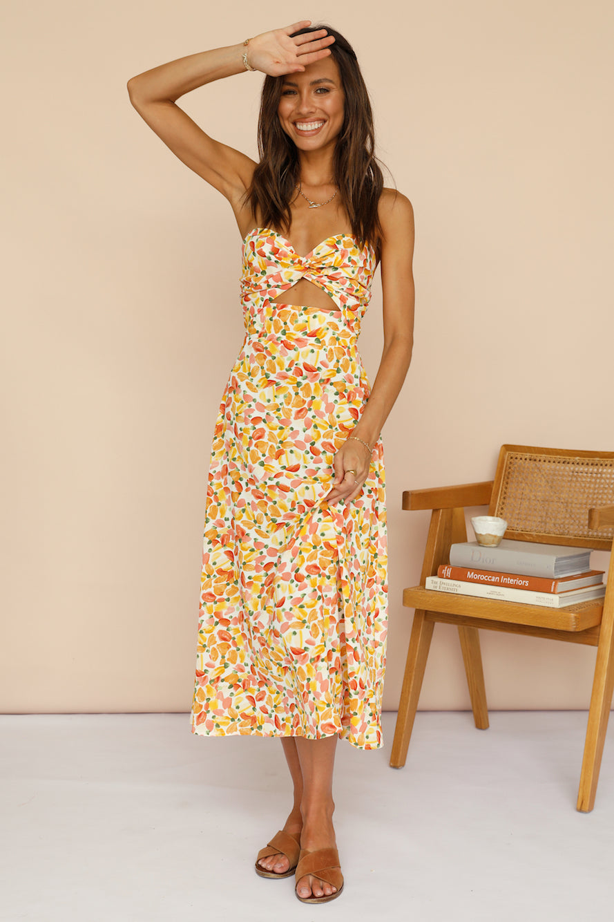 Trembling Heart Maxi Dress-Seaa Fashion