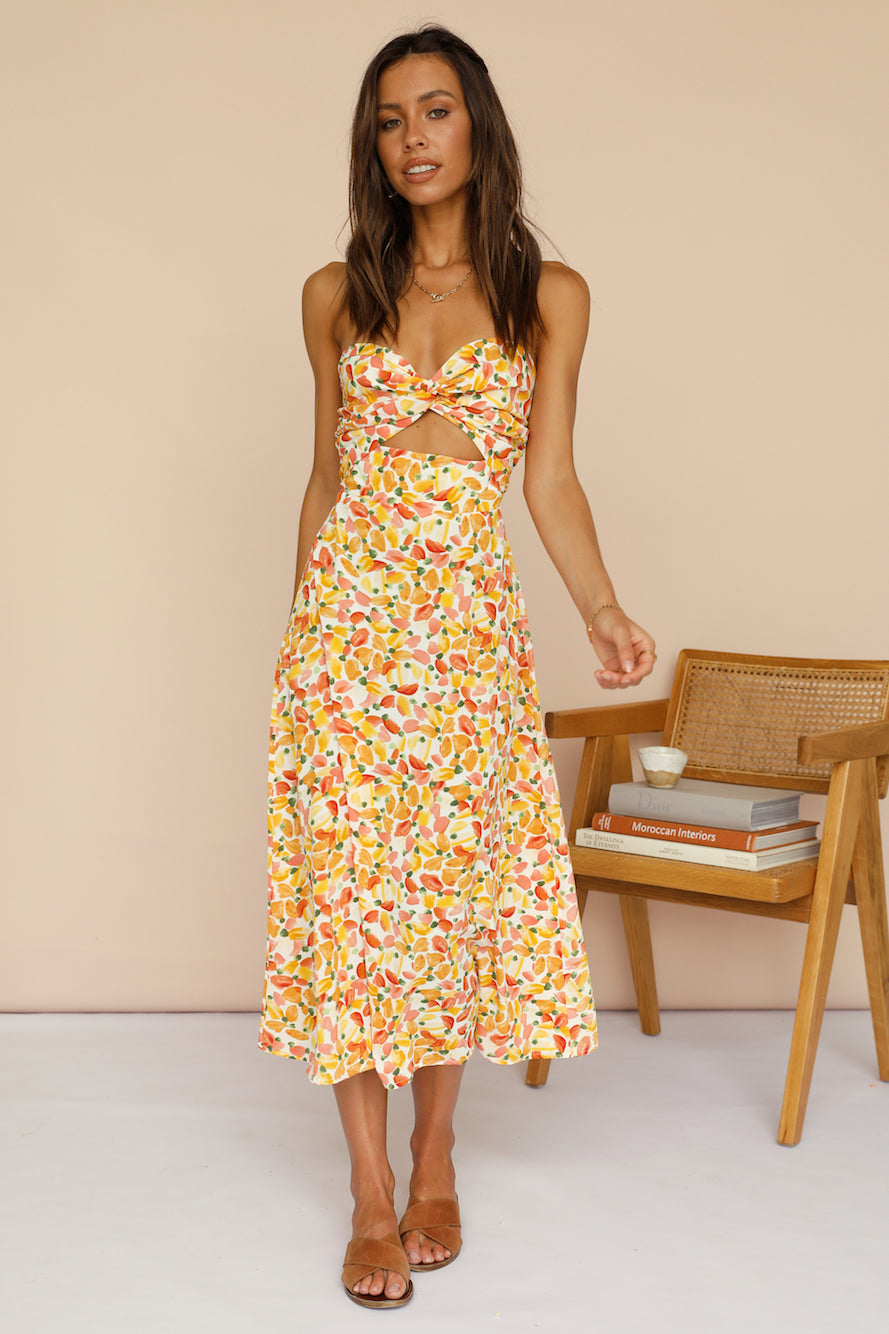 Trembling Heart Maxi Dress-Seaa Fashion