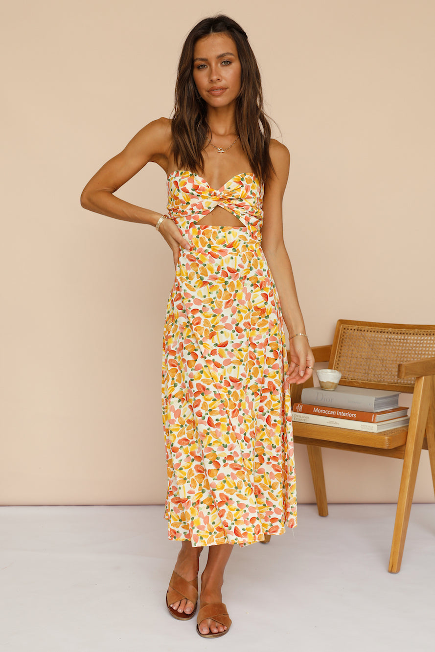 Trembling Heart Maxi Dress-Seaa Fashion
