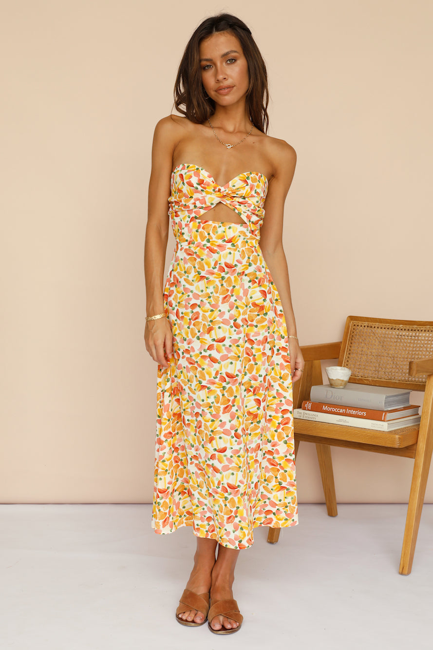 Trembling Heart Maxi Dress-Seaa Fashion
