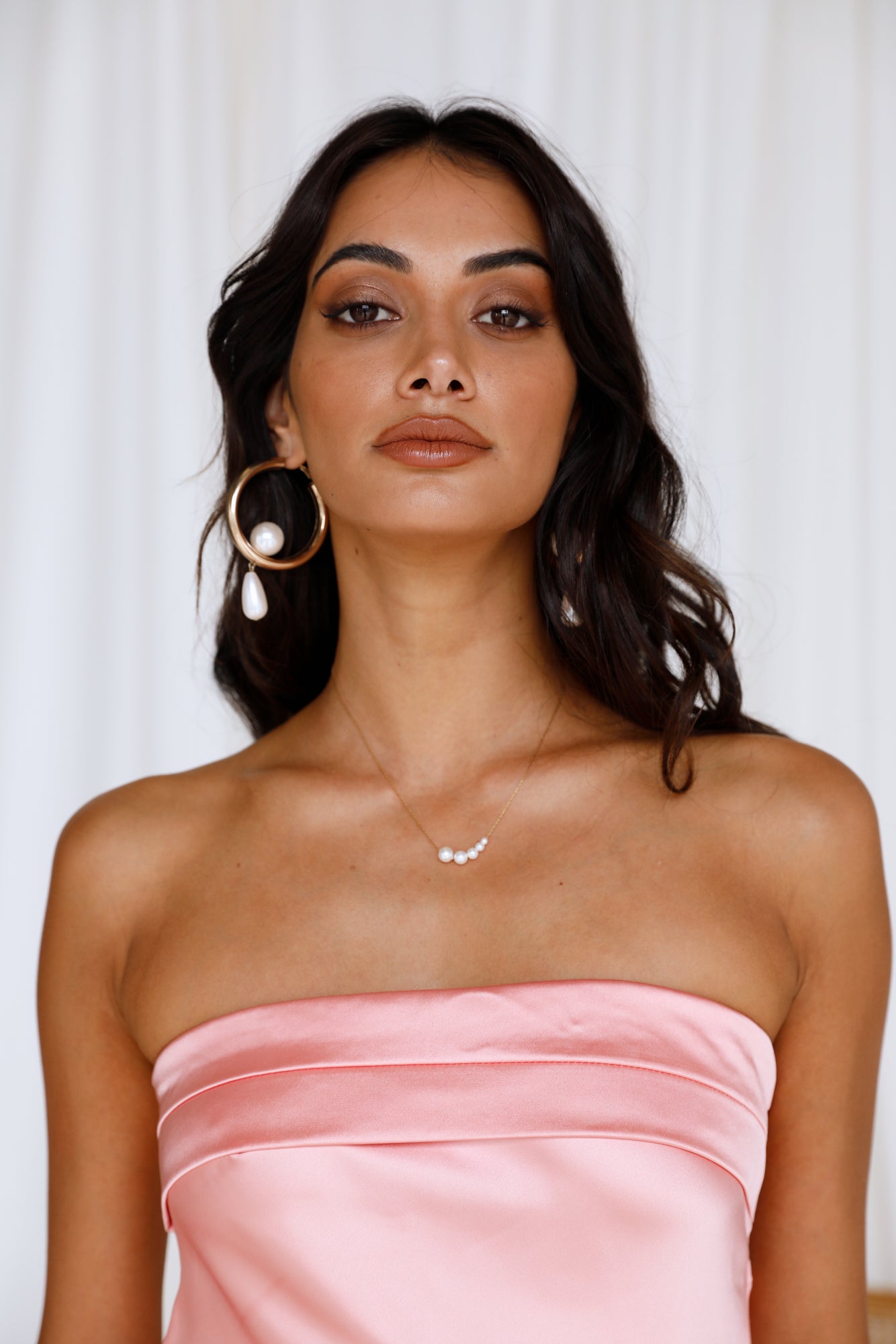 18k Gold Plated In Motion Necklace Gold-Seaa Fashion