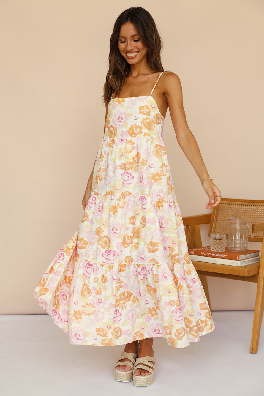 CHARLIE HOLIDAY Isabella Maxi Dress-Seaa Fashion