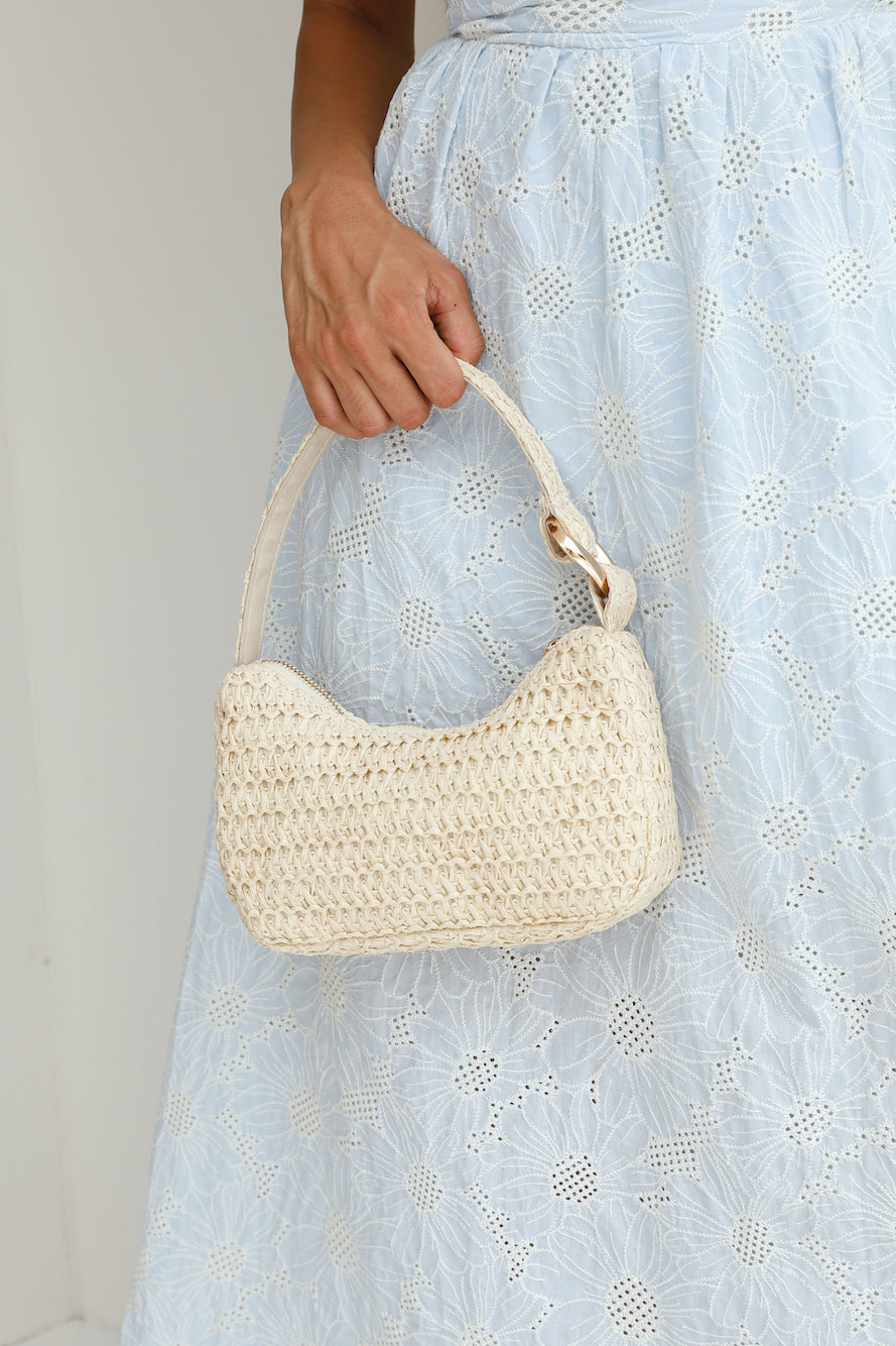 BILLINI Summer Shoulder Bag Natural Raffia-Seaa Fashion
