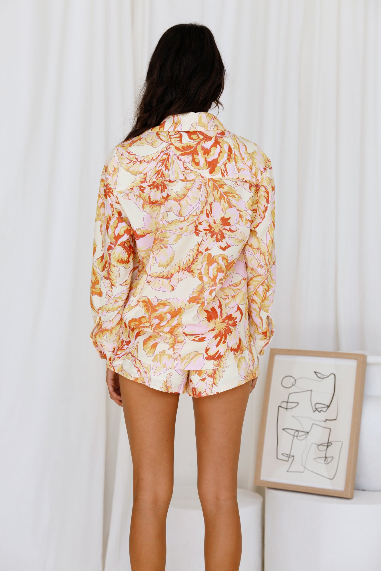 SEVEN WONDERS Tropicana Shirt Citrus Floral-Seaa Fashion