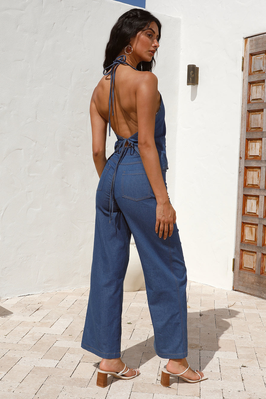 For Everything Pants Denim-Seaa Fashion