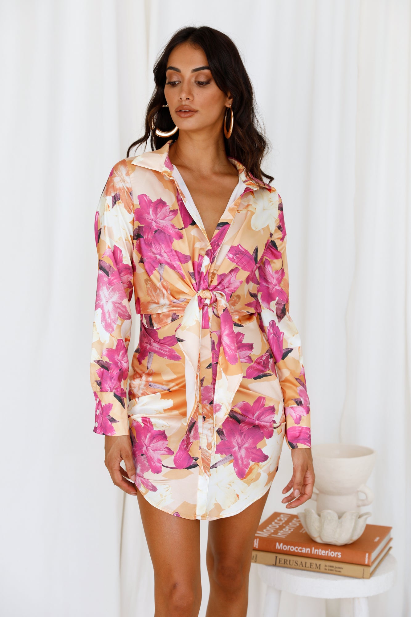 Gentle Touch Dress Floral-Seaa Fashion