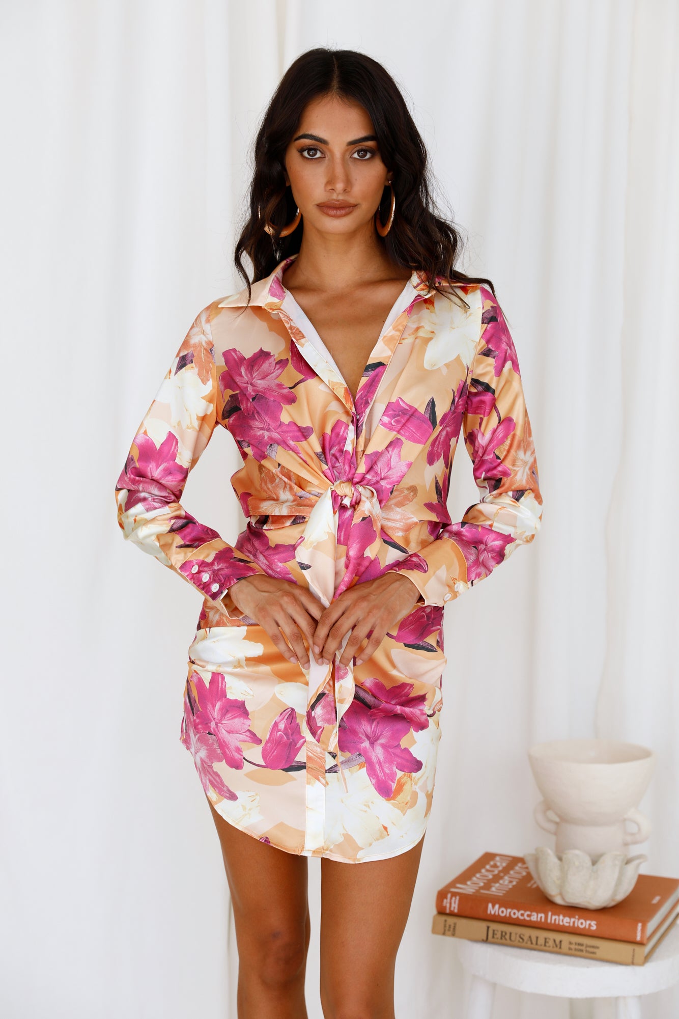 Gentle Touch Dress Floral-Seaa Fashion