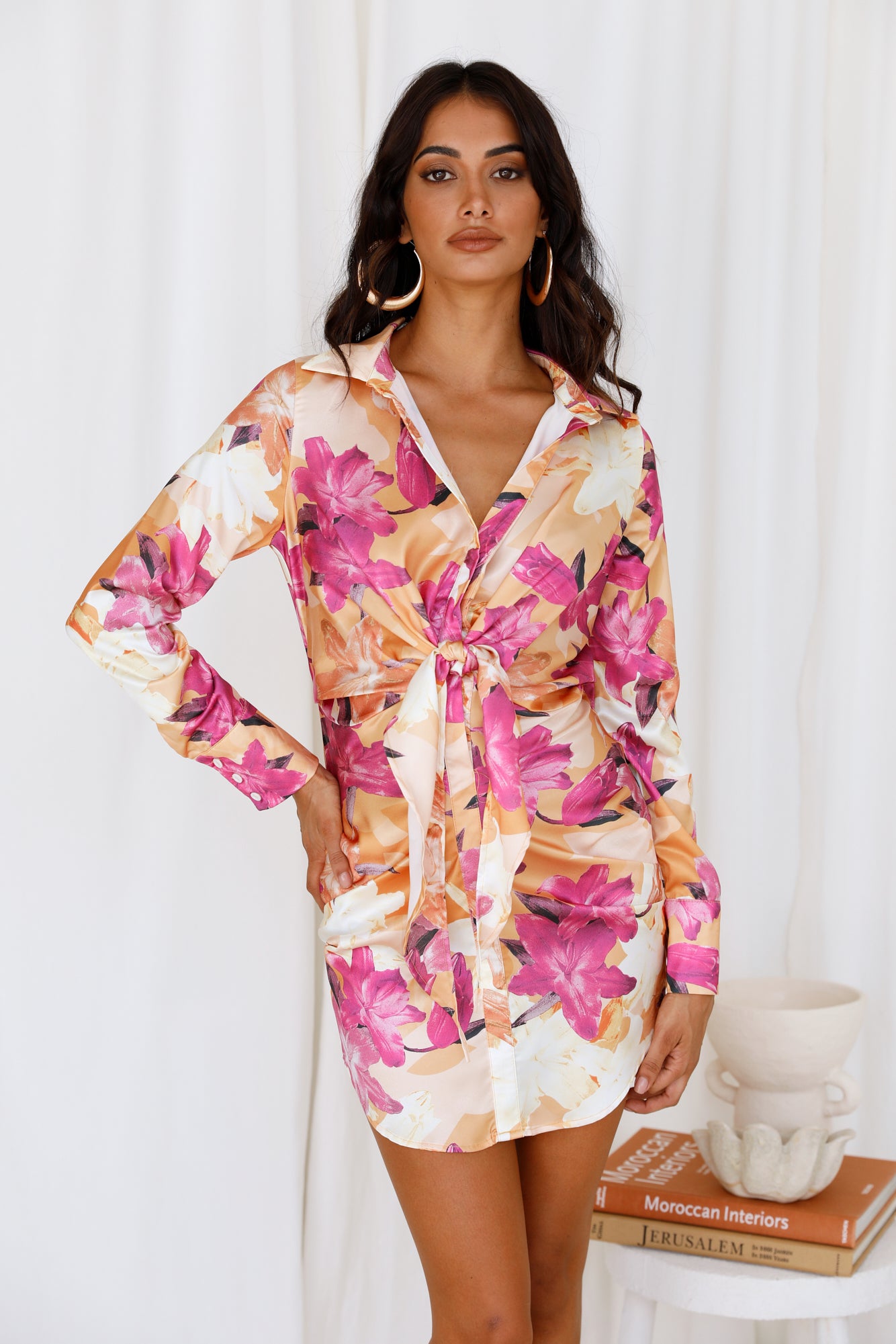 Gentle Touch Dress Floral-Seaa Fashion