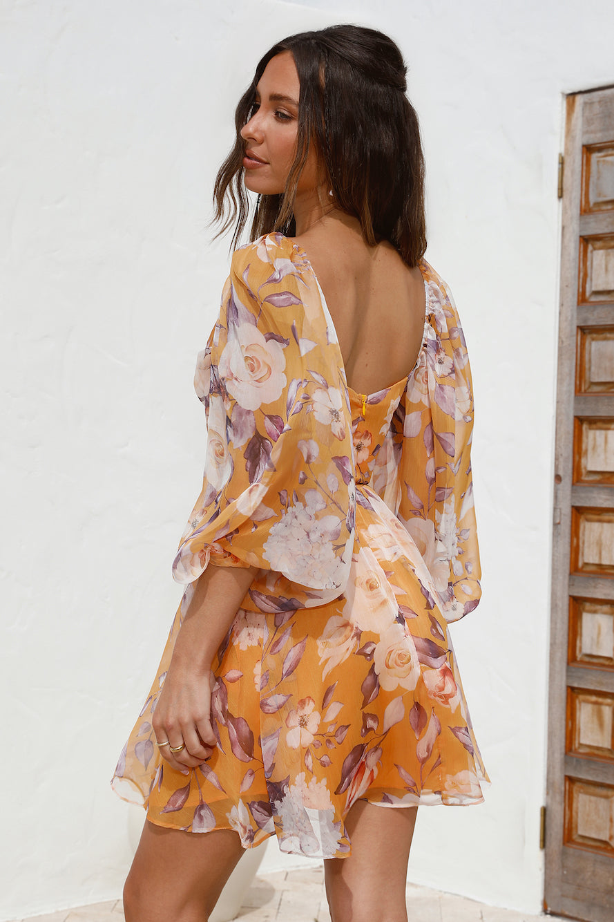 Splendid Skies Dress Yellow-Seaa Fashion