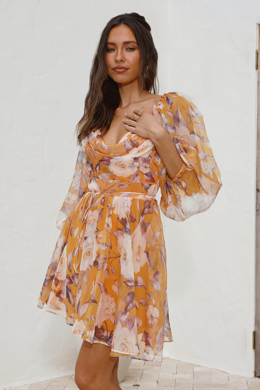 Splendid Skies Dress Yellow-Seaa Fashion