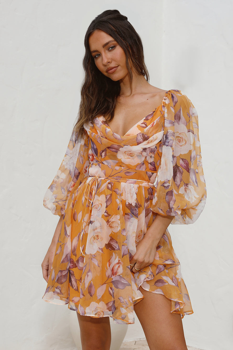 Splendid Skies Dress Yellow-Seaa Fashion