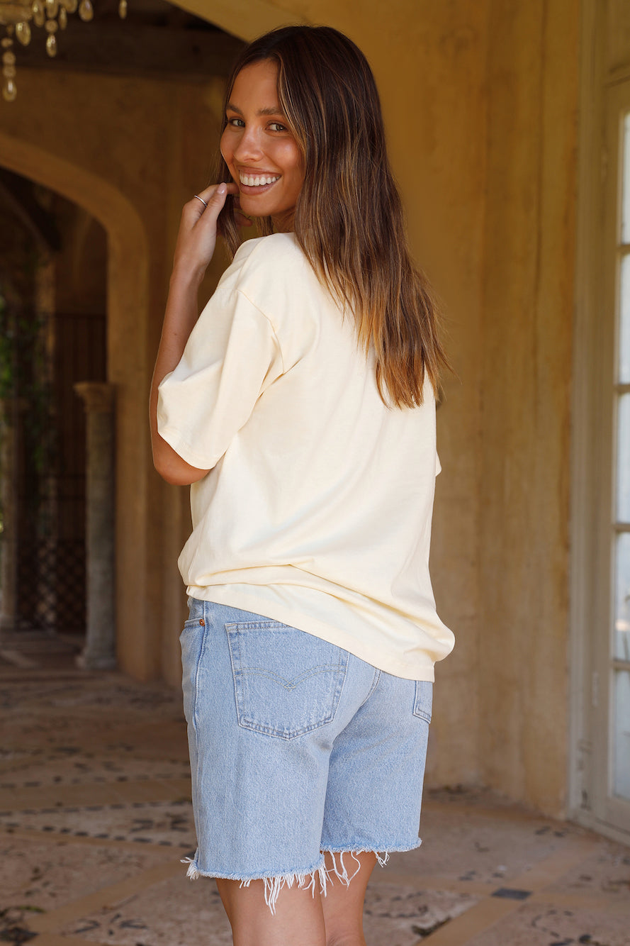 WRANGLER Slouch Tee Butterfly Daze-Seaa Fashion