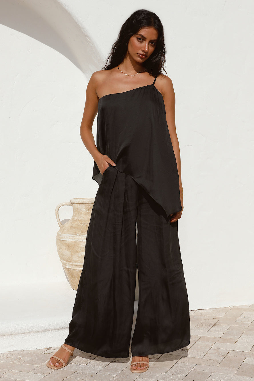 Moving In Pants Black-Seaa Fashion