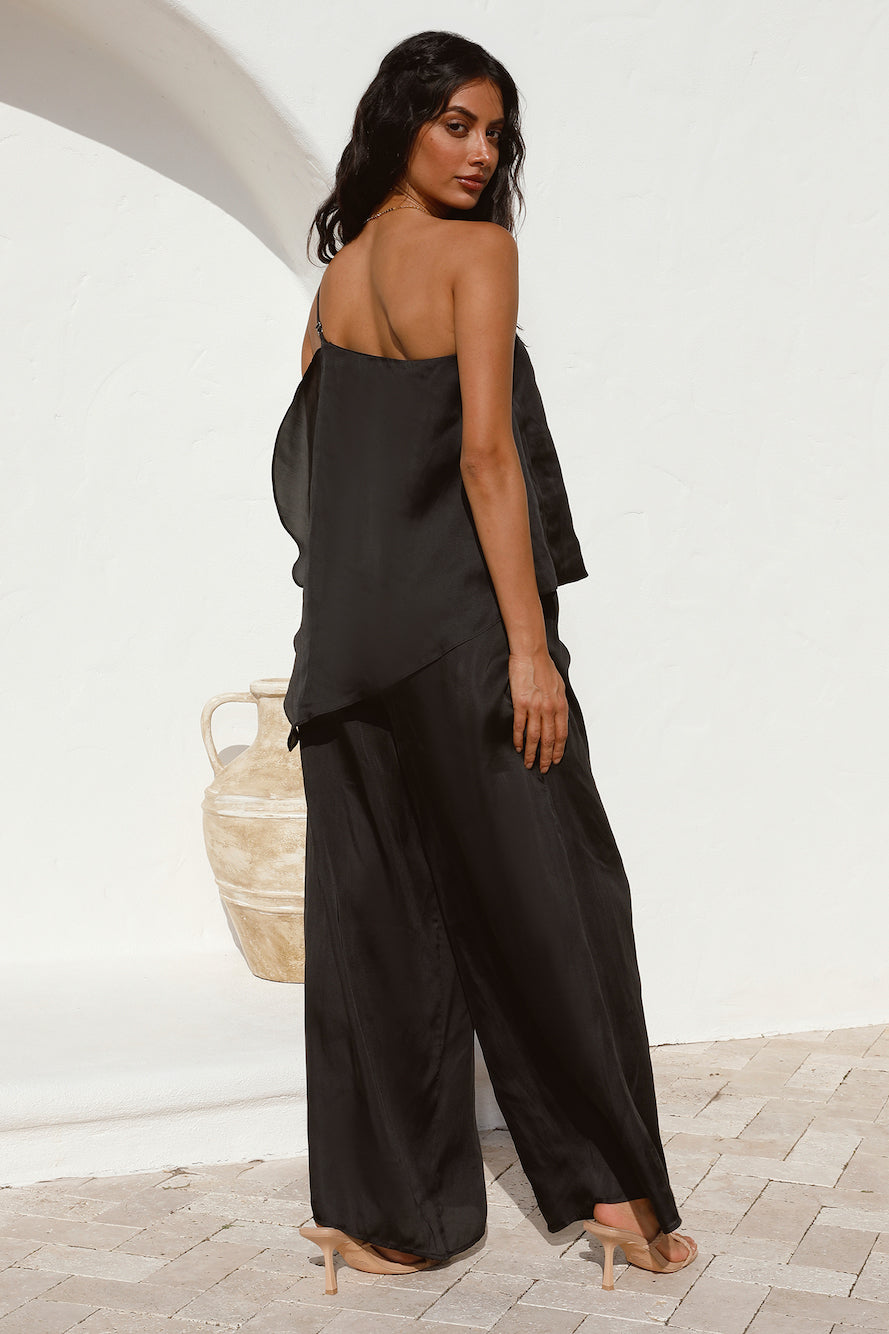 Moving In Pants Black-Seaa Fashion