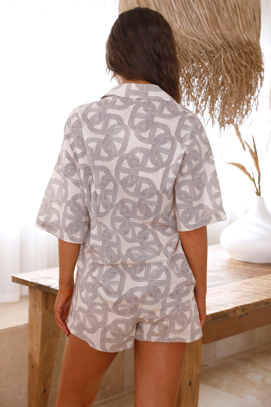 Abstract Thoughts Set Beige-Seaa Fashion