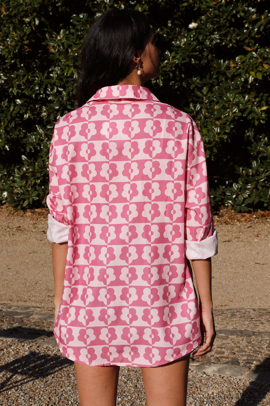 Secrets Of Summer Shirt Pink-Seaa Fashion