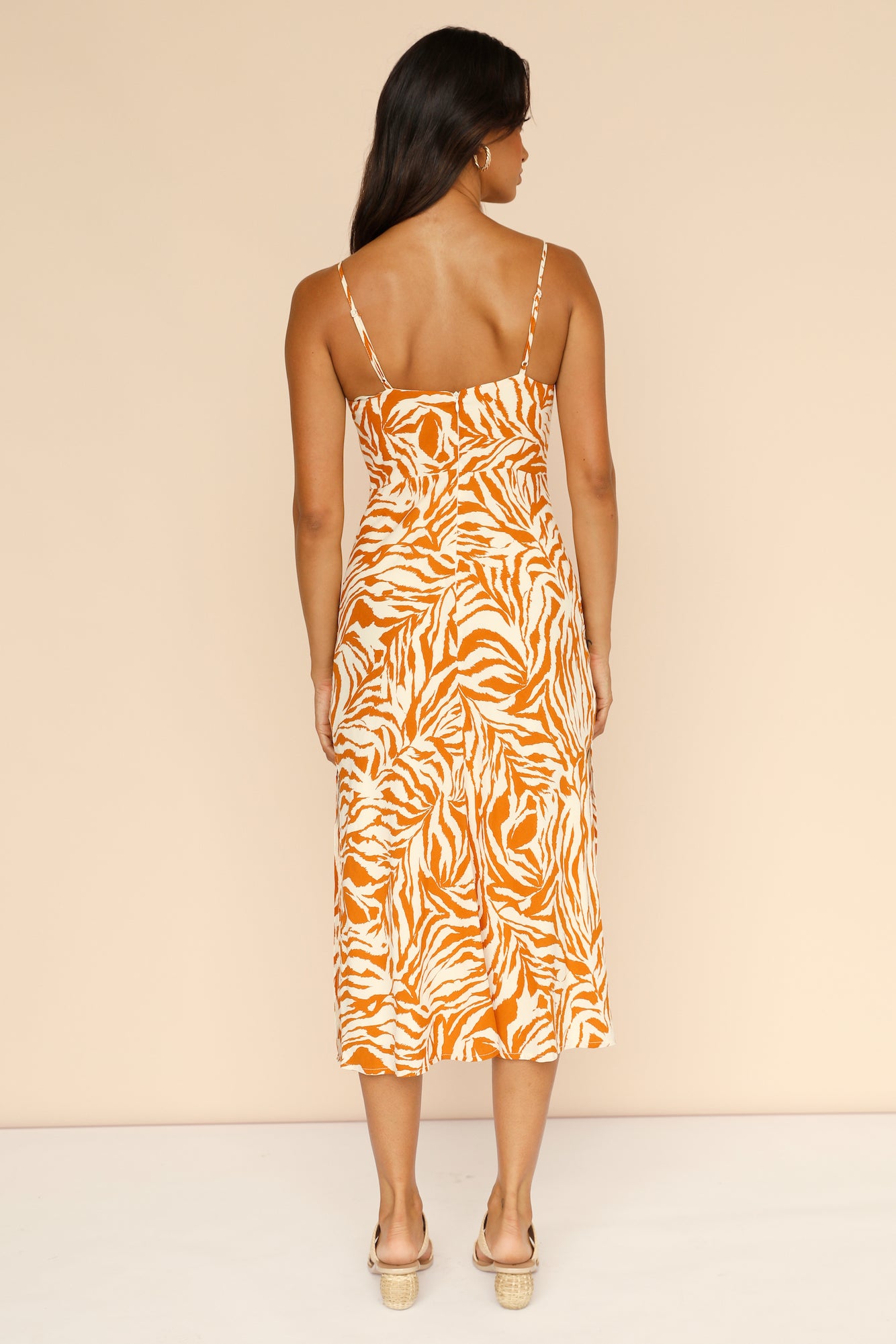 Tigers Eyes Maxi Dress-Seaa Fashion