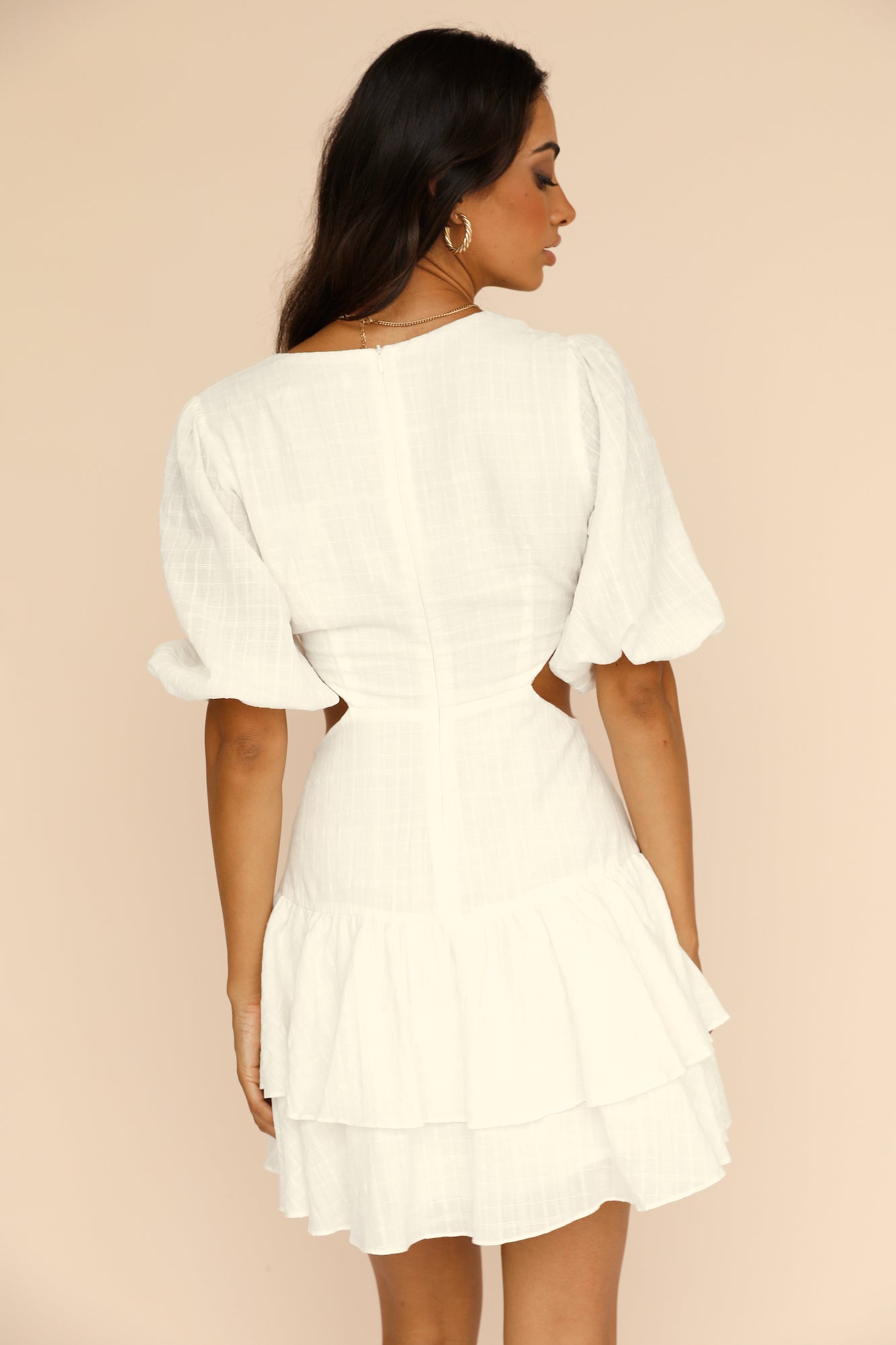 Vanilla Essence Dress White-Seaa Fashion
