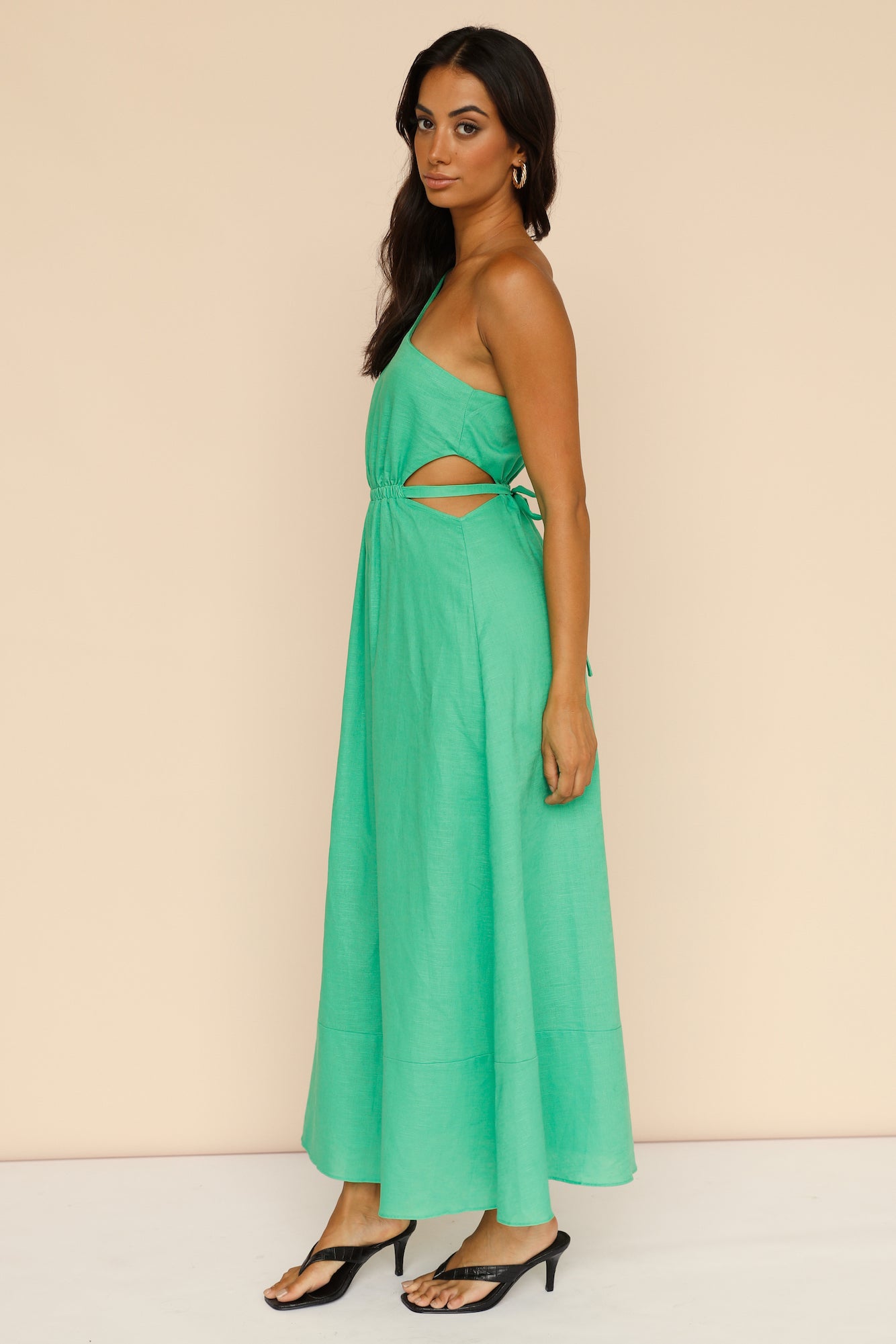 Found The Way Maxi Dress Green-Seaa Fashion