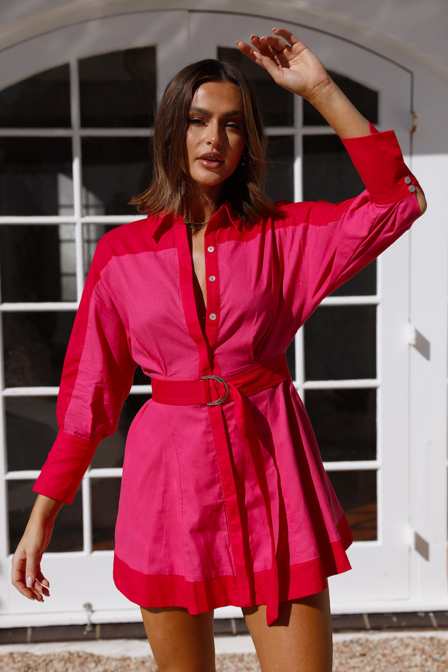 My Motivation Dress Pink-Seaa Fashion