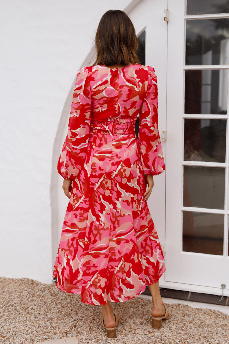 Love The Way Maxi Dress Red-Seaa Fashion