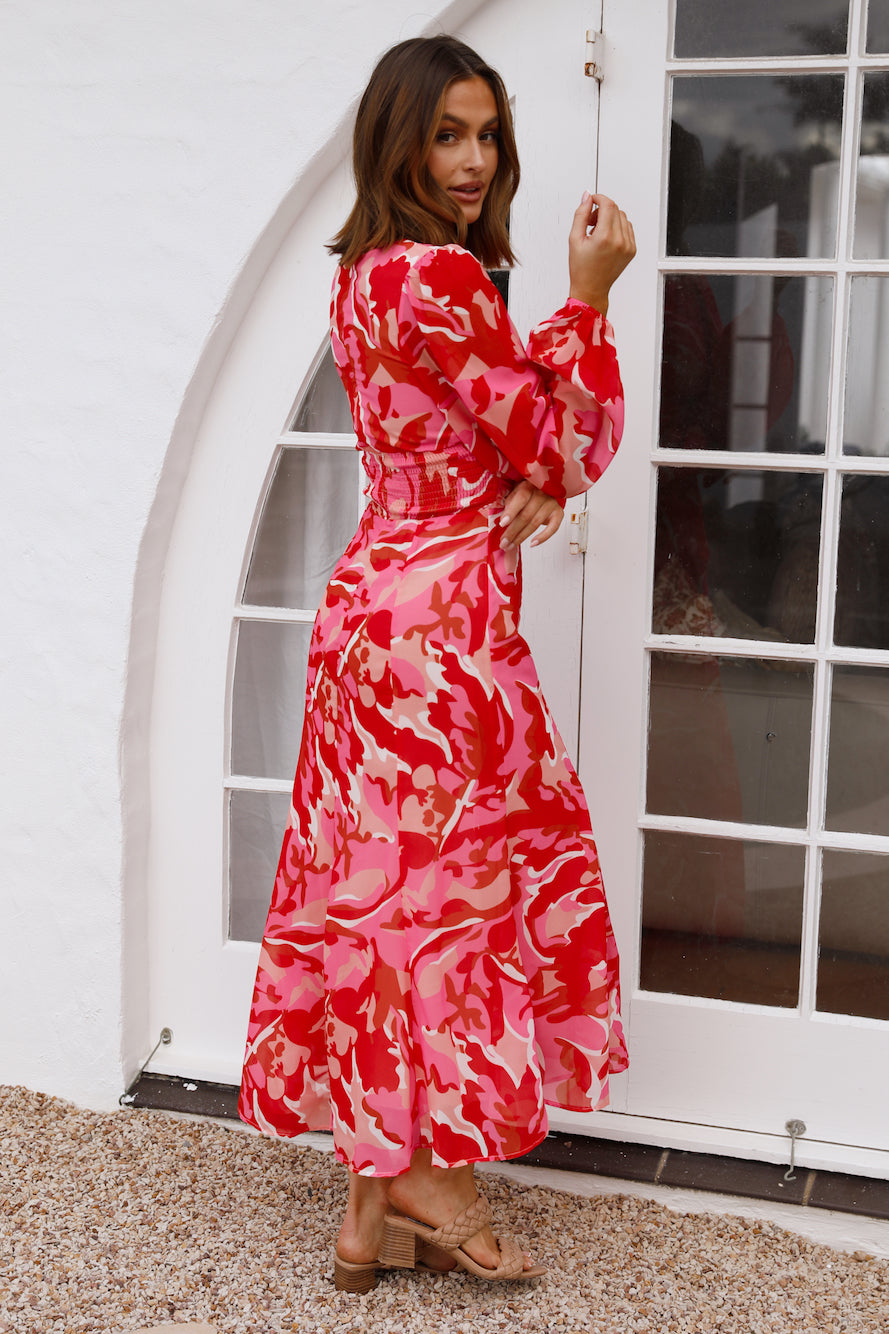 Love The Way Maxi Dress Red-Seaa Fashion