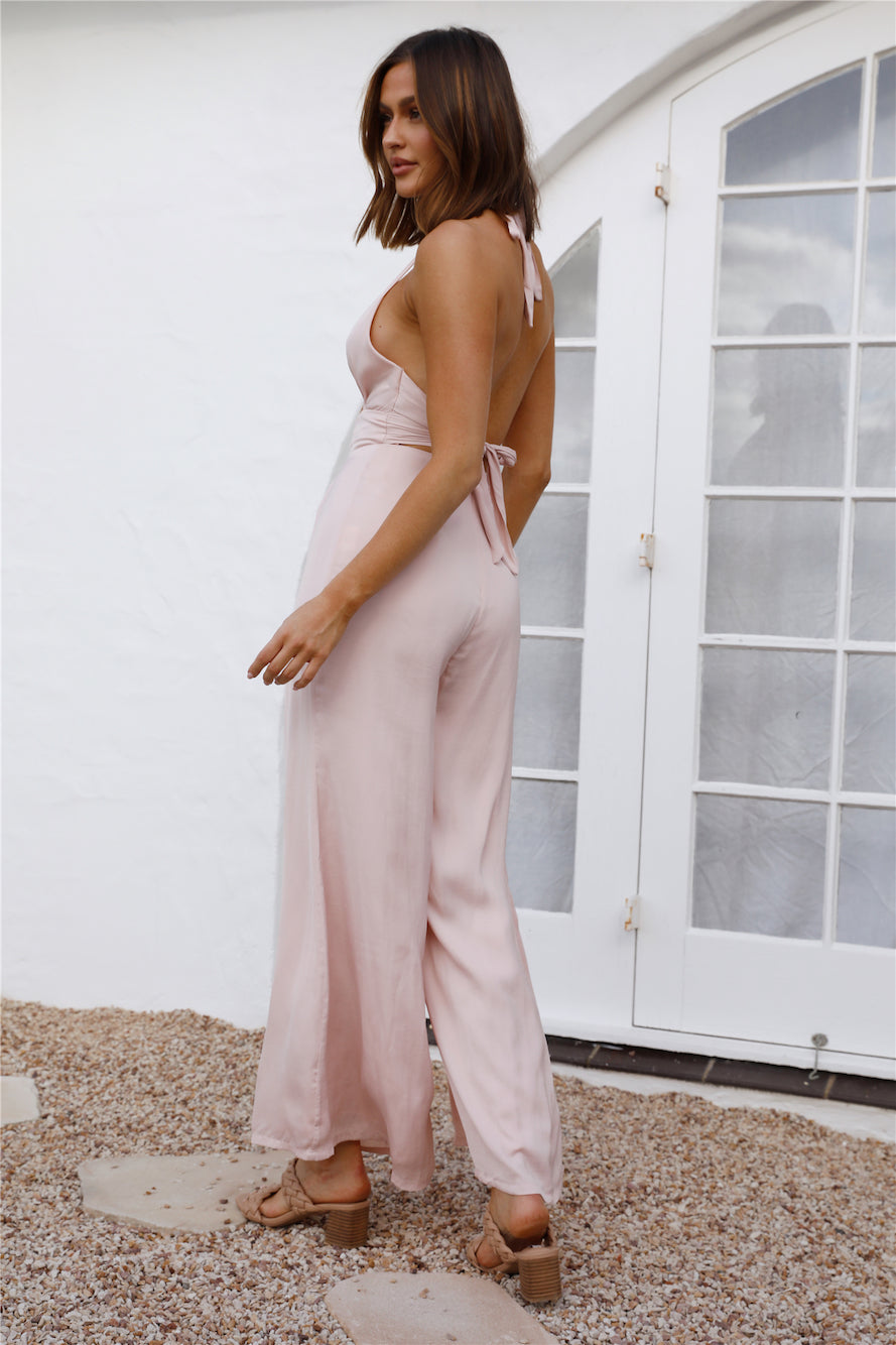 Variations Jumpsuit Pink-Seaa Fashion