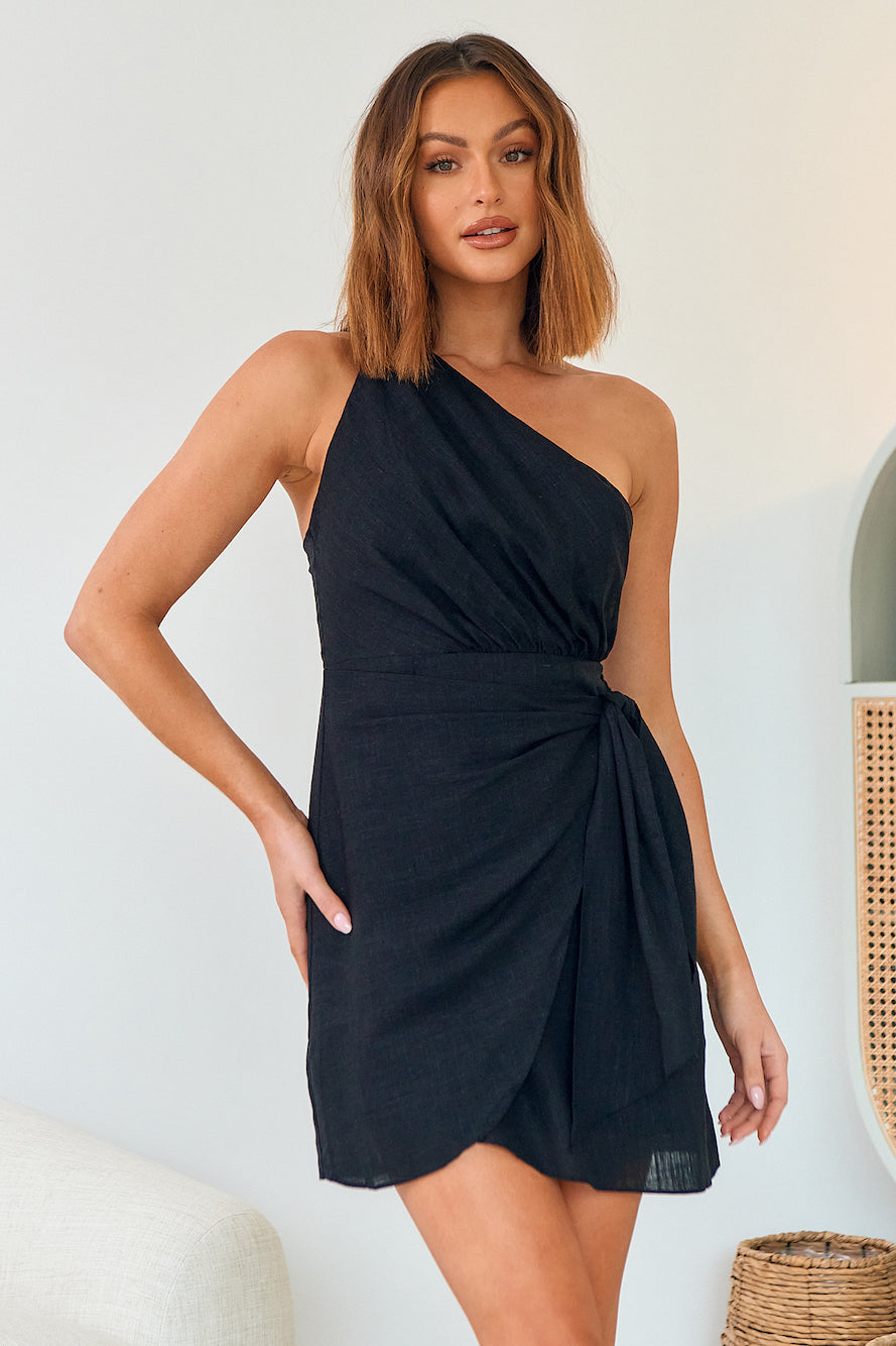 Bright Favours Dress Black-Seaa Fashion