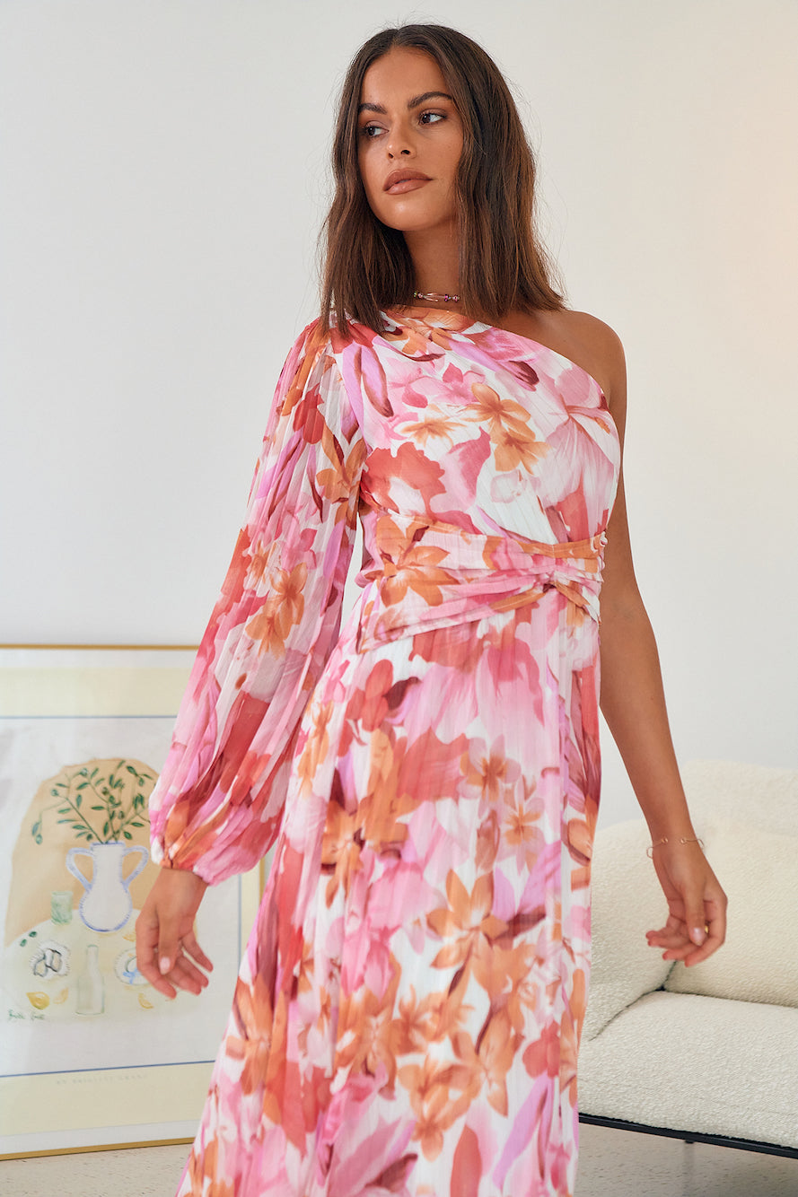 Orianna Maxi Dress Pink-Seaa Fashion