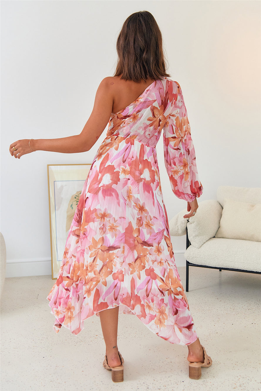 Orianna Maxi Dress Pink-Seaa Fashion