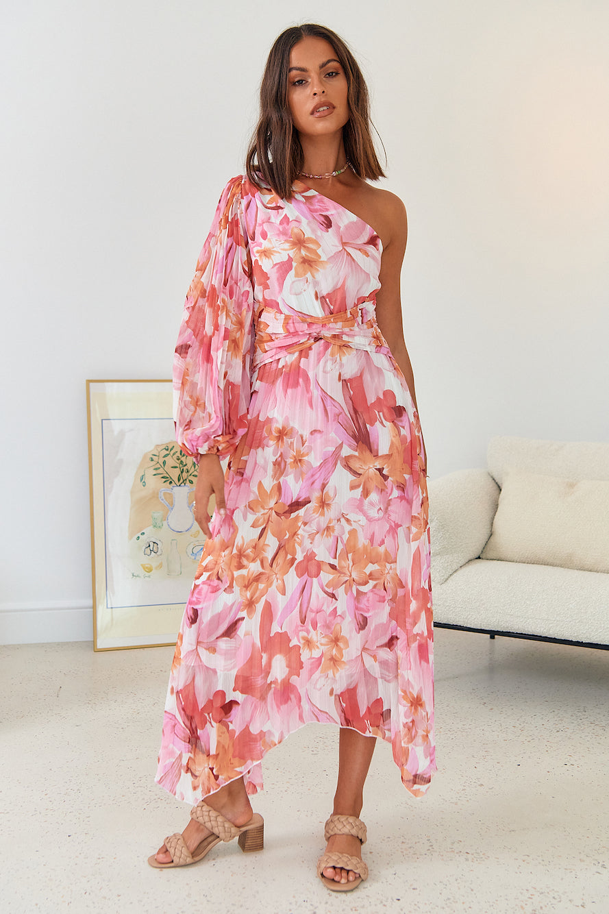 Orianna Maxi Dress Pink-Seaa Fashion