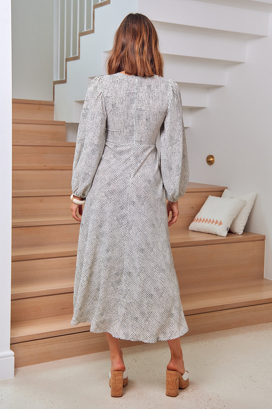 Newly Spring Maxi Dress Black-Seaa Fashion