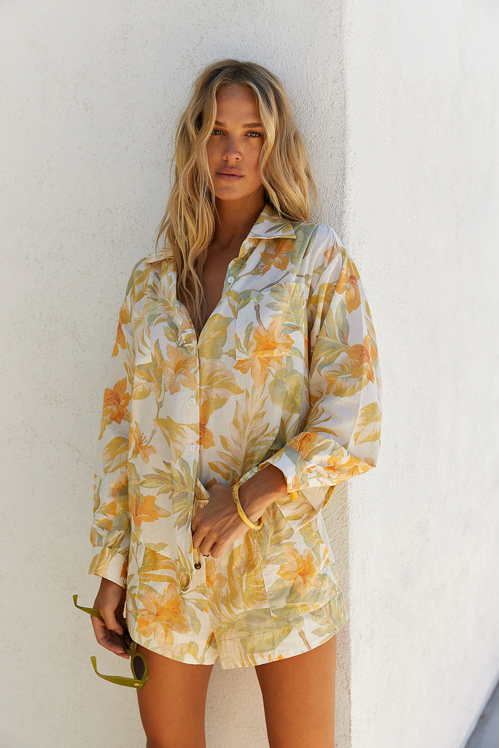 LÉ SALTY Jerry Shorts Citrus-Seaa Fashion